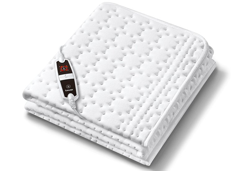 Lo scalda materasso termico ad angoli per letto a una piazza Beurer UB 67 Cosy in morbido pile