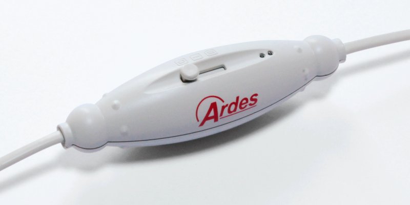 Il telecomando degli scaldasonno elettrici Ardes Morpheo sono semplicissimi da usare